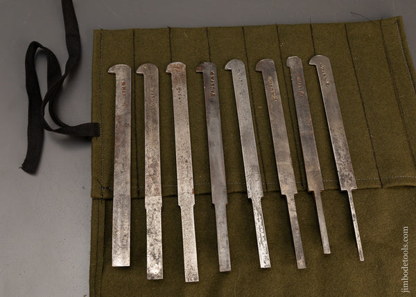 Fine-Graduated-Set-of-8-WARD-Plow-Plane-Irons-120211