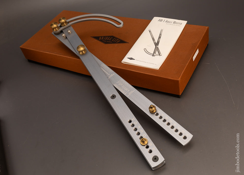 BRIDGE-CITY-TOOL-WORKS-AM-1-Angle-Master-Mint-in-Box-120227