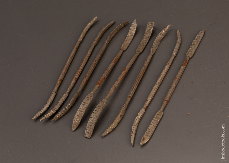 Excellent-Set-of-8-Carver’s-Rasps-120230