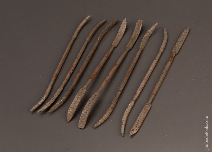 Excellent-Set-of-8-Carver’s-Rasps-120230