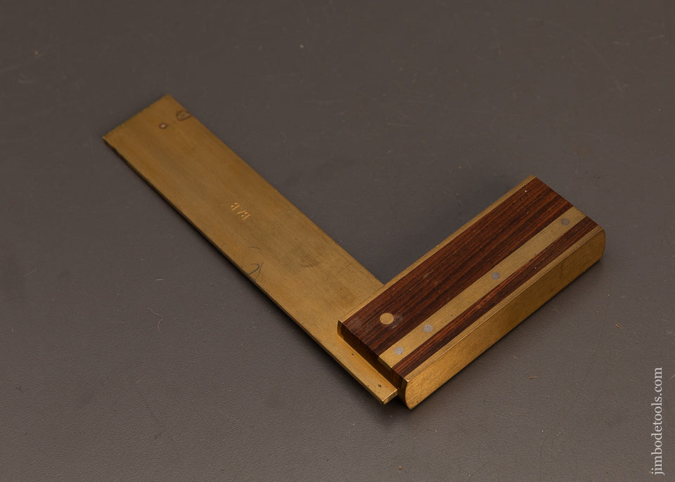 BRIDGE-CITY-TOOL-WORKS-TS-1.5-Rosewood-Try-Square-Near-Mint-in-Box-120232