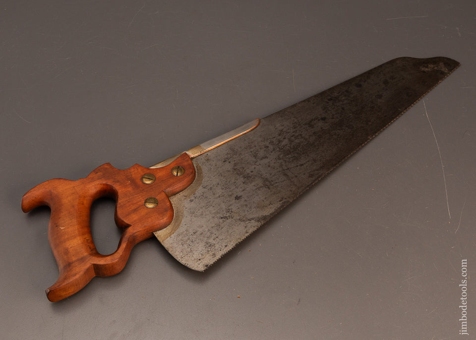 Rare-DISSTON-No.-8-Half-Back-Saw-120254