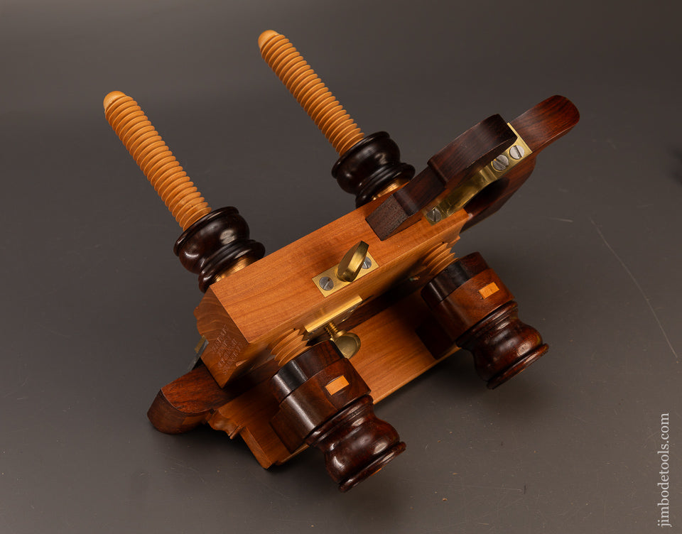 Modern-Master-JIM-LEAMY-E.W.-CARPENTER-Plow-Plane-in-Rosewood,-Boxwood-&-Applewood-120255-AS-OF-APR-3