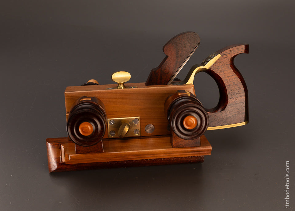 Modern-Master-JIM-LEAMY-E.W.-CARPENTER-Plow-Plane-in-Rosewood,-Boxwood-&-Applewood-120255-AS-OF-APR-3