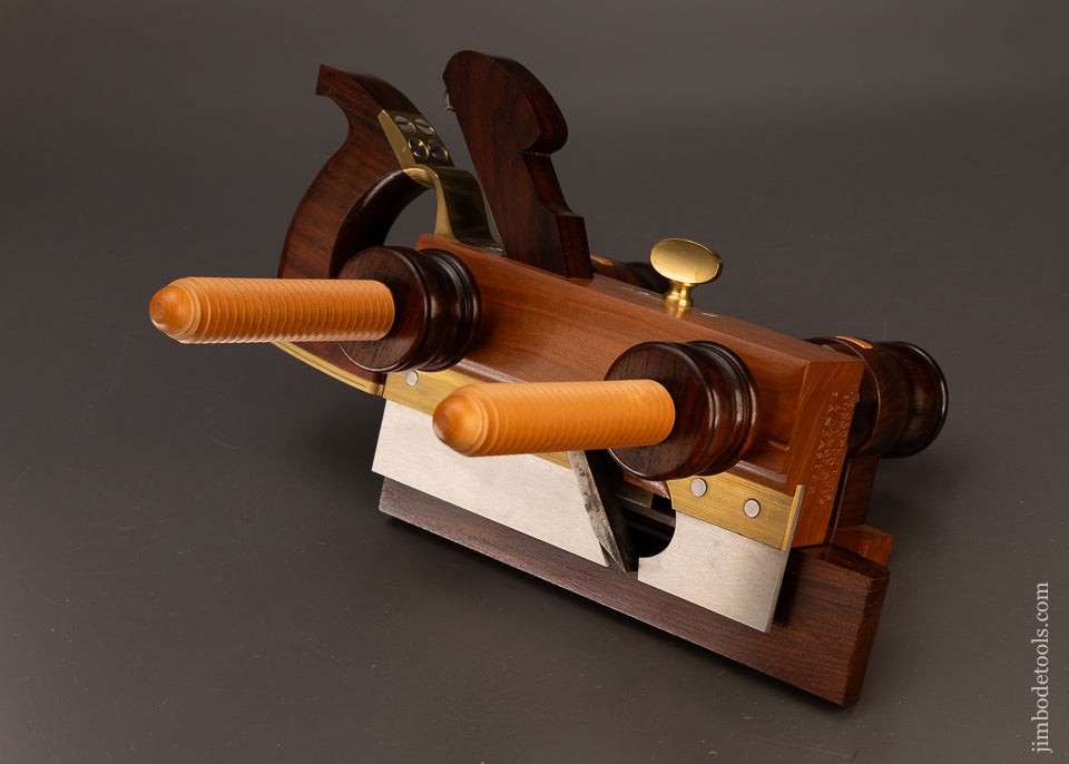 Modern-Master-JIM-LEAMY-E.W.-CARPENTER-Plow-Plane-in-Rosewood,-Boxwood-&-Applewood-120255-AS-OF-APR-3