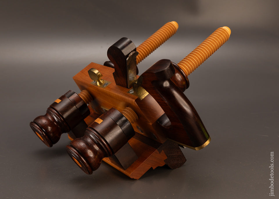 Modern-Master-JIM-LEAMY-E.W.-CARPENTER-Plow-Plane-in-Rosewood,-Boxwood-&-Applewood-120255-AS-OF-APR-3