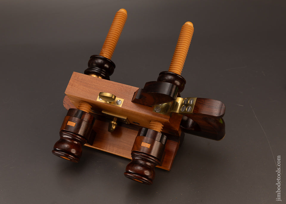 Modern-Master-JIM-LEAMY-E.W.-CARPENTER-Plow-Plane-in-Rosewood,-Boxwood-&-Applewood-120255-AS-OF-APR-3