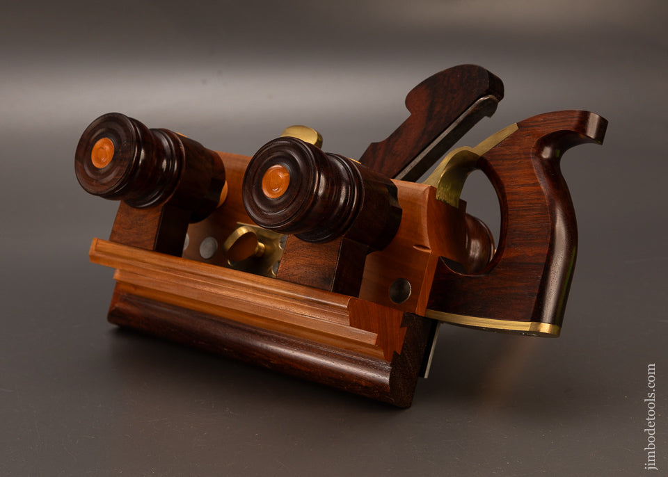 Modern-Master-JIM-LEAMY-E.W.-CARPENTER-Plow-Plane-in-Rosewood,-Boxwood-&-Applewood-120255-AS-OF-APR-3