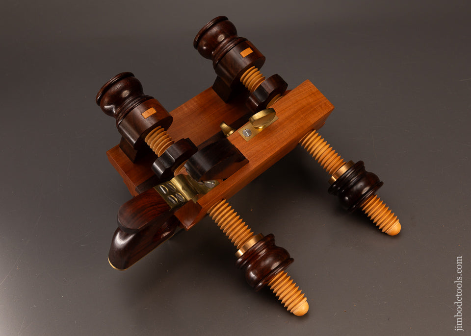 Modern-Master-JIM-LEAMY-E.W.-CARPENTER-Plow-Plane-in-Rosewood,-Boxwood-&-Applewood-120255-AS-OF-APR-3