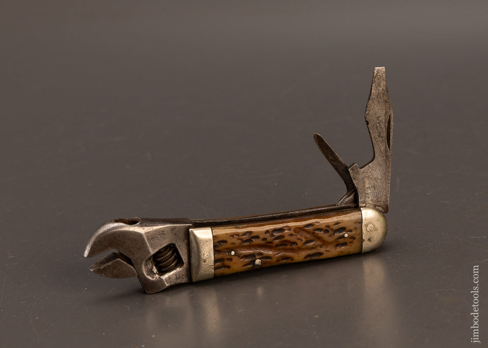 Rare-&-Fine-CATTARAGUS-Wrench-Knife-120256