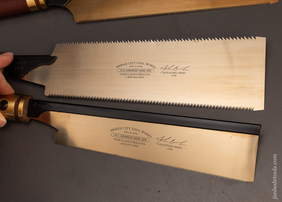 Six-BRIDGE-CITY-TOOL-WORKS-Limited-Edition-Japanese-Saws-MINT-&-UNUSED-120259-AS-OF-MAR-25