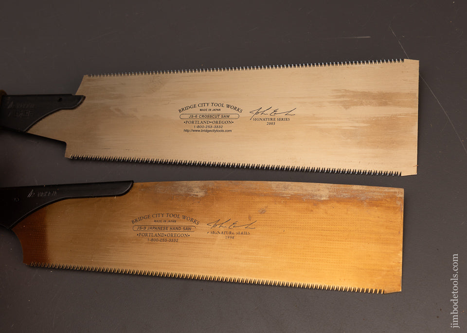 Six-BRIDGE-CITY-TOOL-WORKS-Limited-Edition-Japanese-Saws-MINT-&-UNUSED-120259-AS-OF-MAR-25