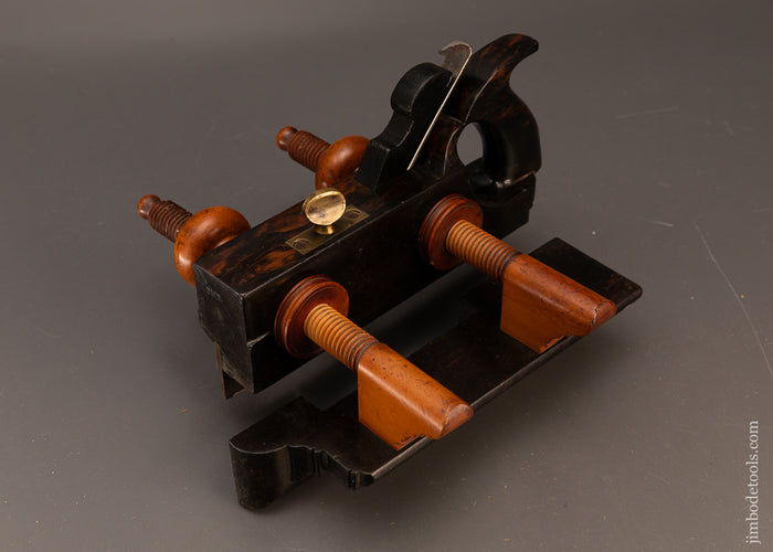 Fine-DEFOREST-BIRMINGHAM-(CT.)-Solid-Ebony-Plow-Plane-120265-AS-OF-APR-7