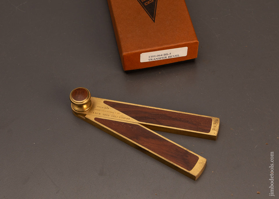 BRIDGE-CITY-TOOL-WORKS-BS-5-Transfer-Bevel-Near-Mint-in-Box-120275