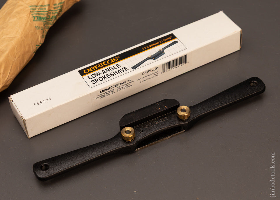 LEE-VALLEY-VERITAS-Low-Angle-Spoke-Shave-Mint-in-Box-120282