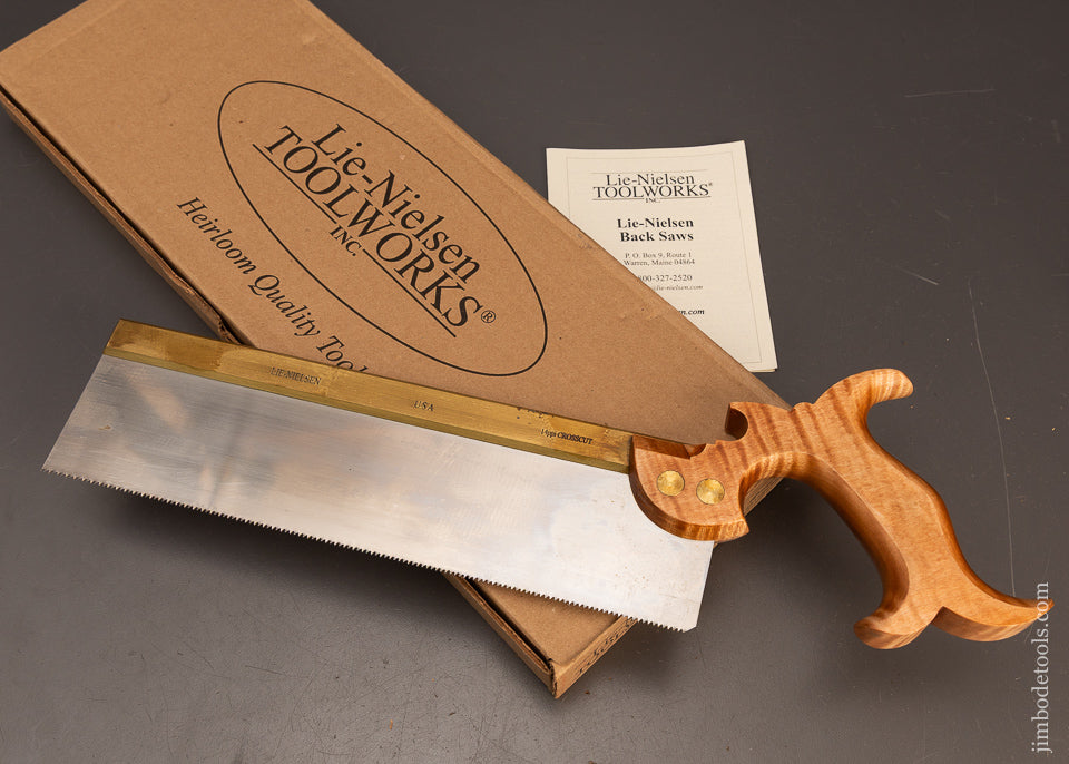 Mint-in-Box-LIE-NIELSEN-Brass-Back-Carcass-Saw-120288
