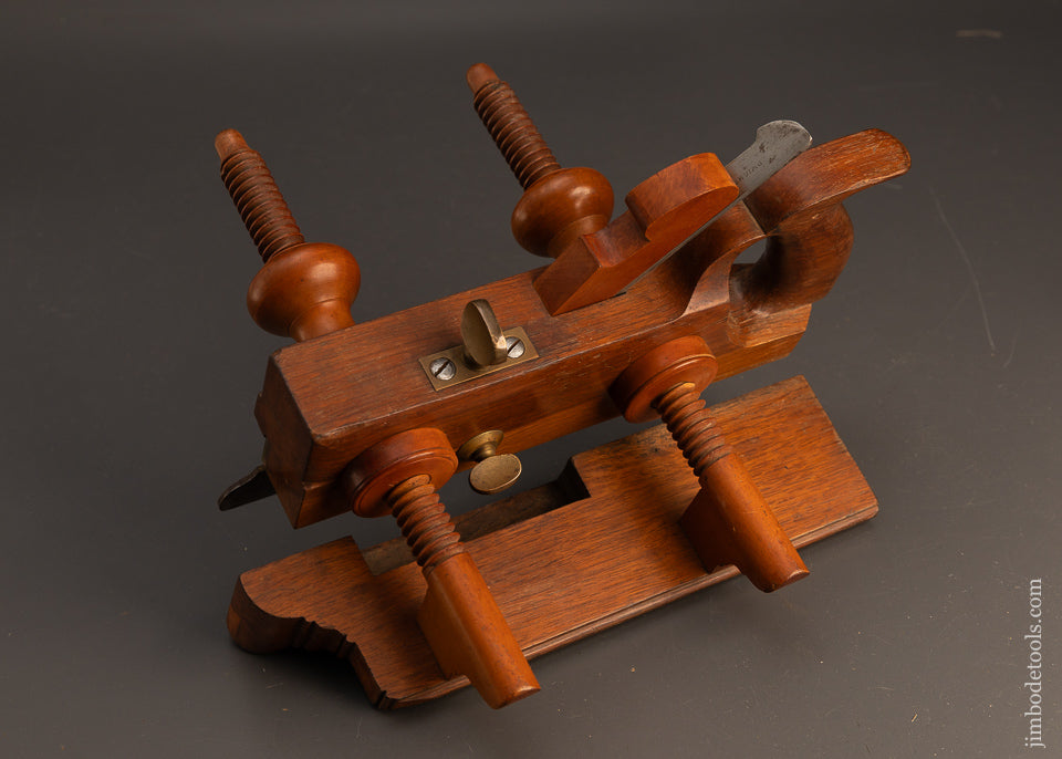 Mega-Fine-Solid-Rosewood-Plow-Plane-W.G.-SMITH-120329