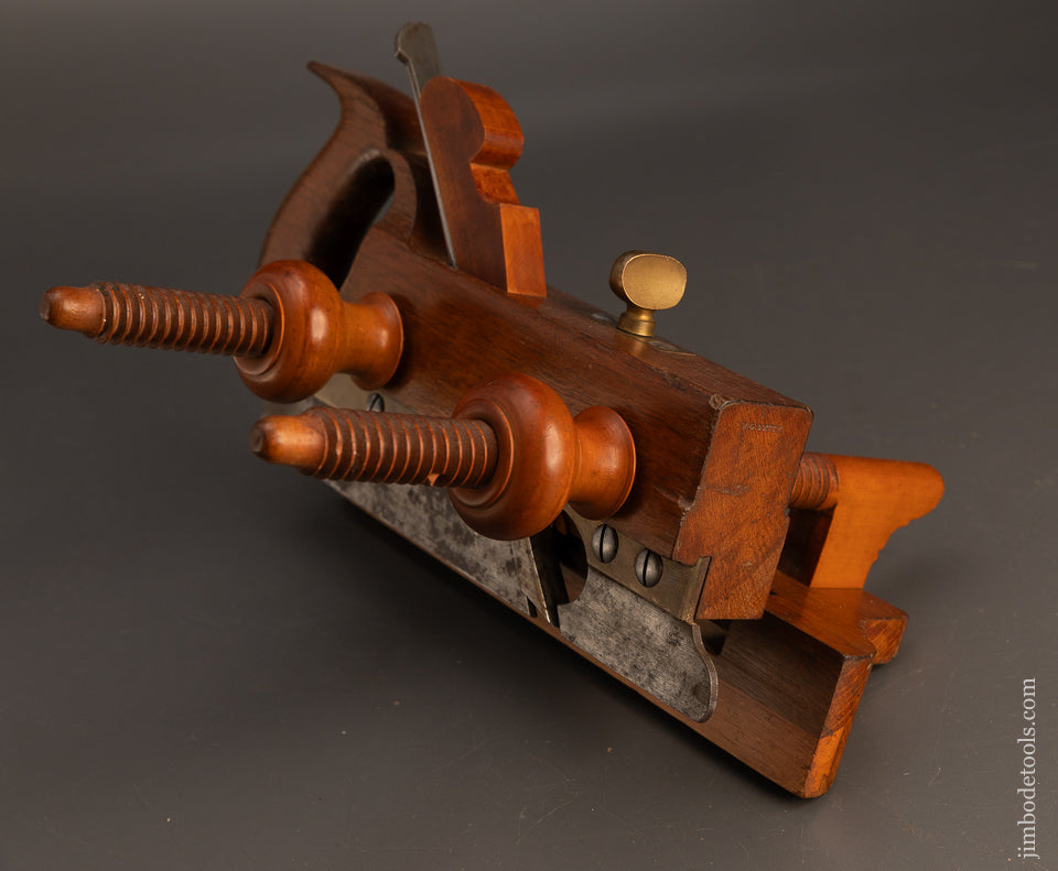 Mega-Fine-Solid-Rosewood-Plow-Plane-W.G.-SMITH-120329