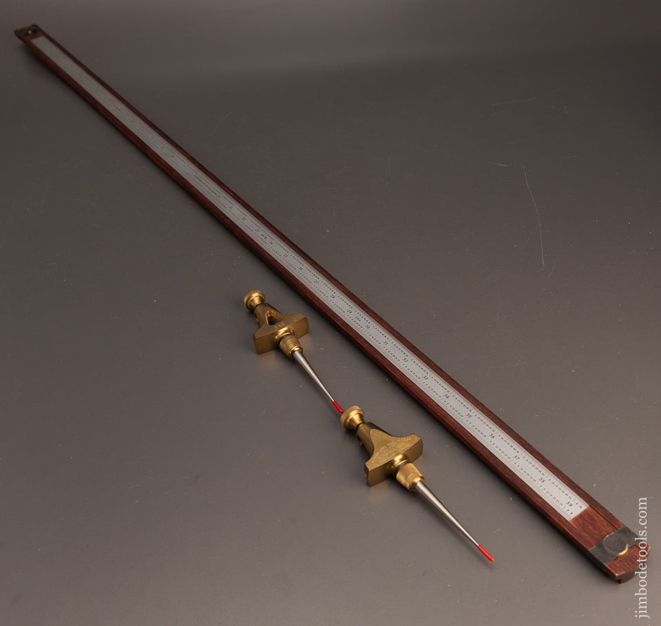 BRIDGE-CITY-TOOL-WORKS-PT-1-Precision-Trammel-Points-Mint-in-Box-120337
