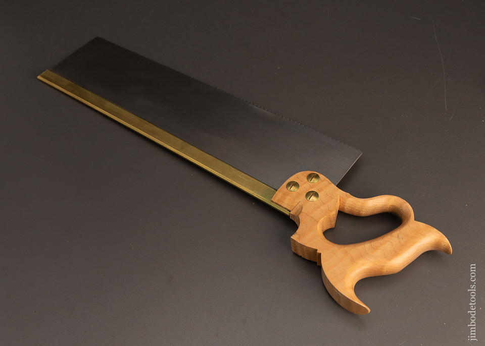 Near-Mint-LIE-NIELSEN-16-Inch-Brass-Back-Tenon-Saw-120348