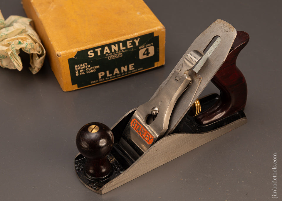 Near-Mint-in-Box-STANLEY-No.-4-Smooth-Plane-120358