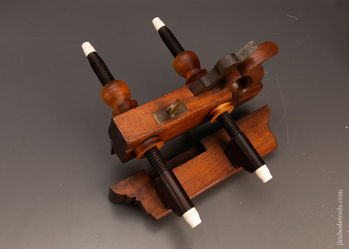 Rare-4-Star-****-Solid-Rosewood-Plow-Plane-by-G.T.-ANTHONY-Medina,-N.Y.-120360