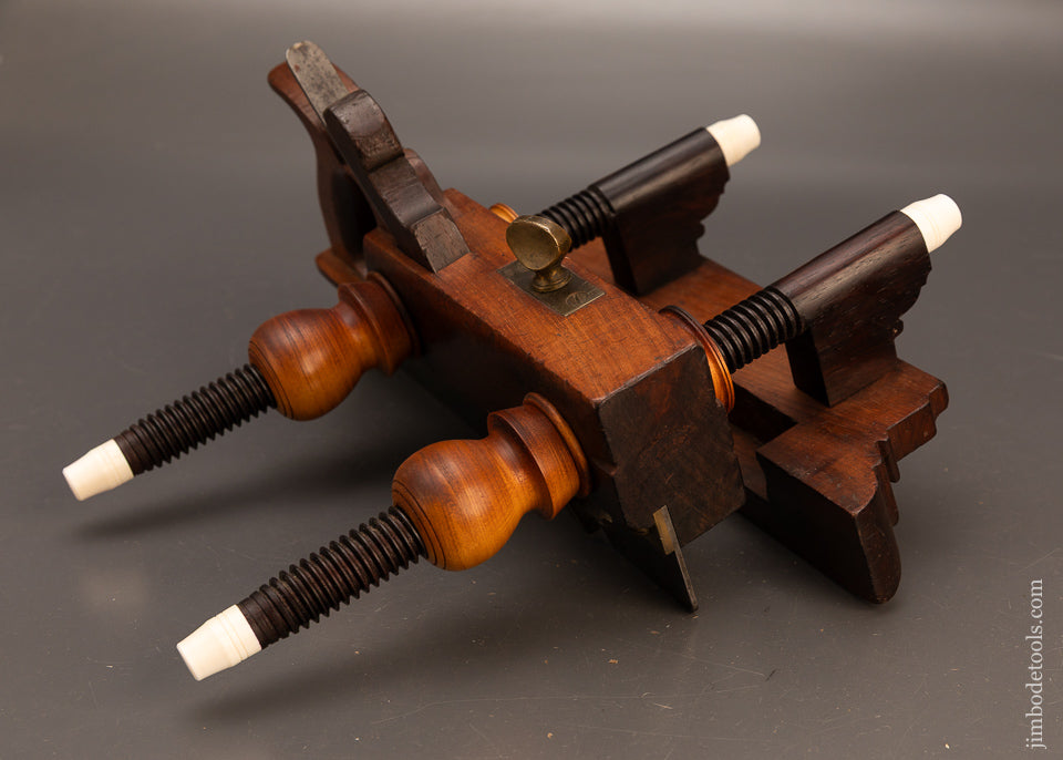 Rare-4-Star-****-Solid-Rosewood-Plow-Plane-by-G.T.-ANTHONY-Medina,-N.Y.-120360
