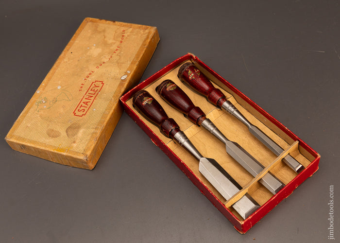 Near-Mint-in-Box-STANLEY-Set-of-750-Chisels-120374