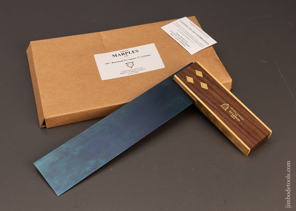 Mint-in-Box-JOSEPH-MARPLES-Rosewood-9-Inch-Try-Square-120376