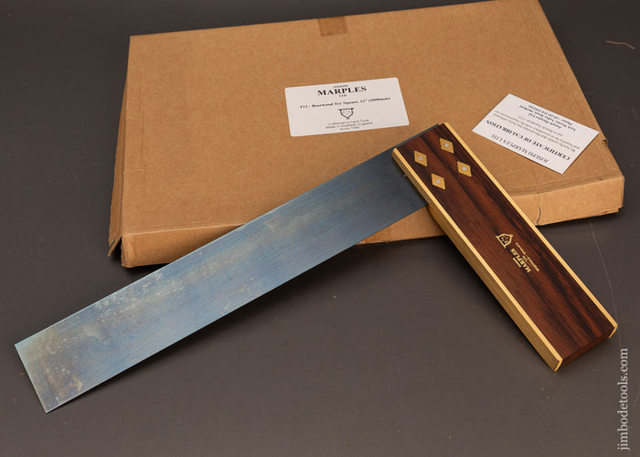 Mint-in-Box-JOSEPH-MARPLES-Rosewood-12-Inch-Try-Square-120377