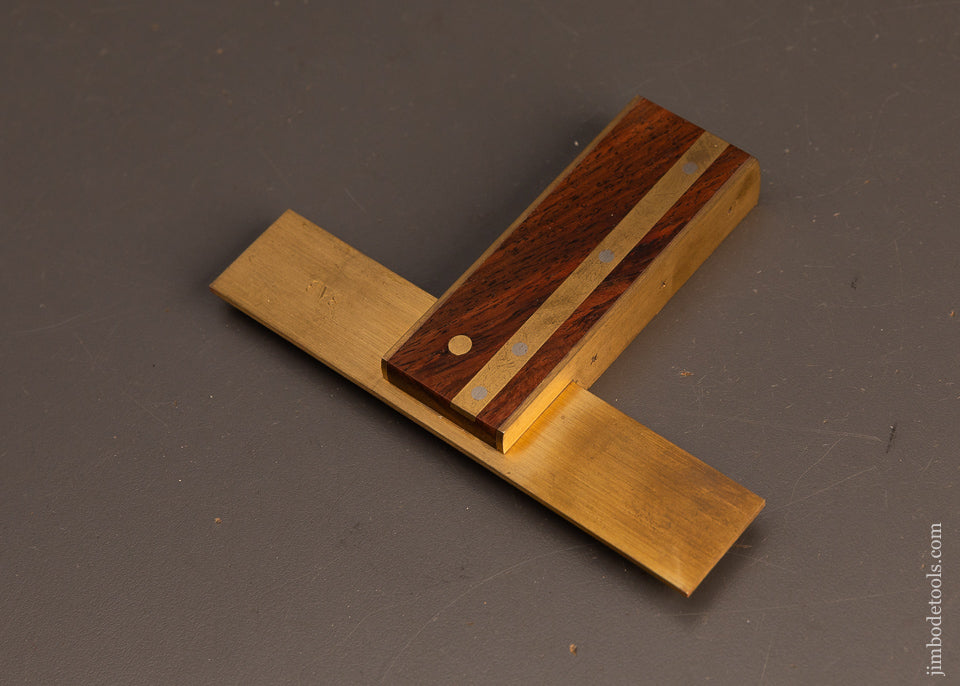 BRIDGE-CITY-TOOL-WORKS-TS-3-Rosewood-Double-Try-Square-Mint-in-Box-120382