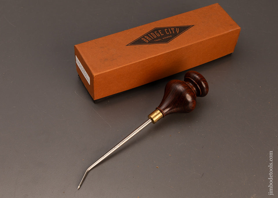BRIDGE-CITY-TOOL-WORKS-SA-3 Scratch Awl in Rosewood Mint in Box - 120387