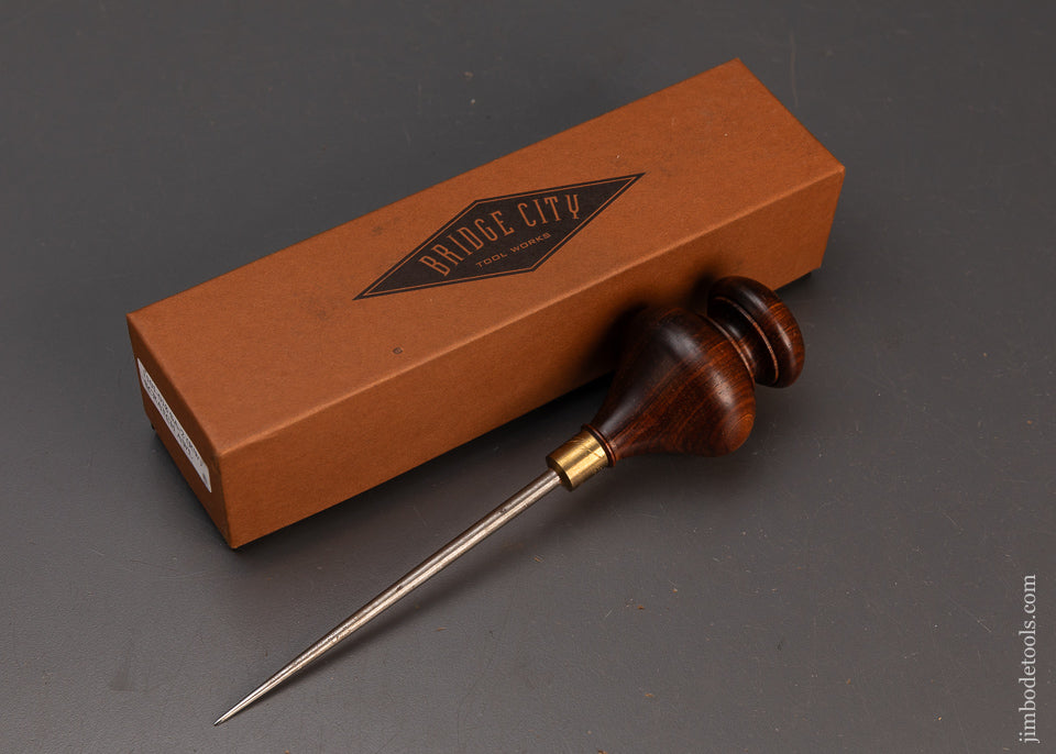 BRIDGE-CITY-TOOL-WORKS-SA-2-Rosewood-Awl-Mint-in-Box-120388