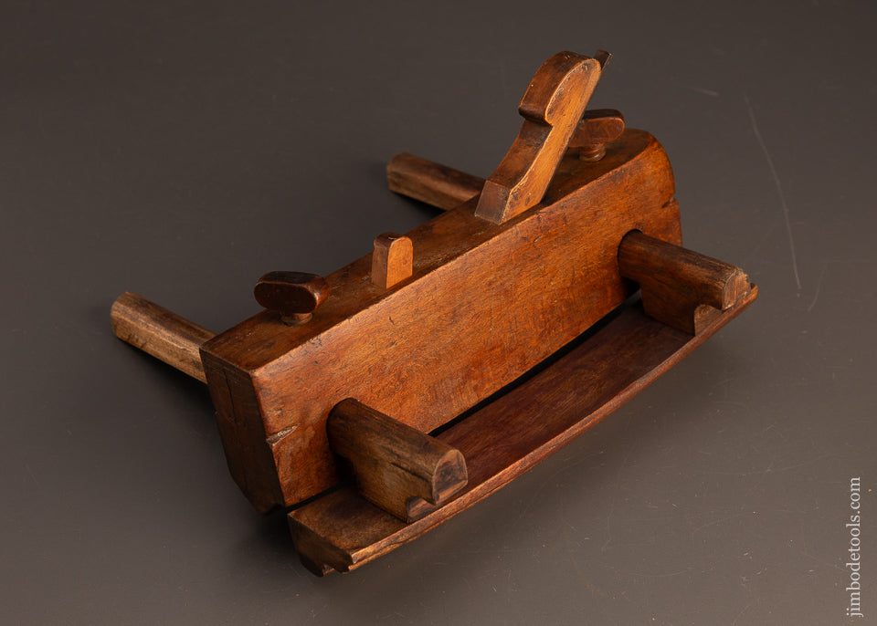 Unusual-J.R.-TOLMAN-HANOVER-MASS-Carved-Hawk-Plane-120394