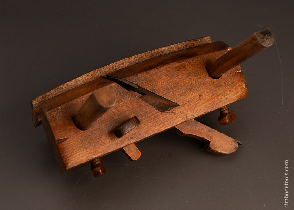 Unusual-J.R.-TOLMAN-HANOVER-MASS-Carved-Hawk-Plane-120394
