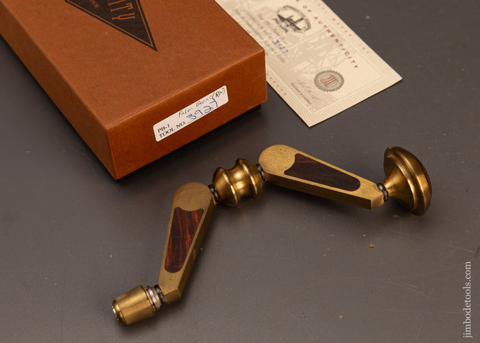 BRIDGE-CITY-TOOL-WORKS-PB-1-Palm-Brace-Near-Mint-in-Box-120401