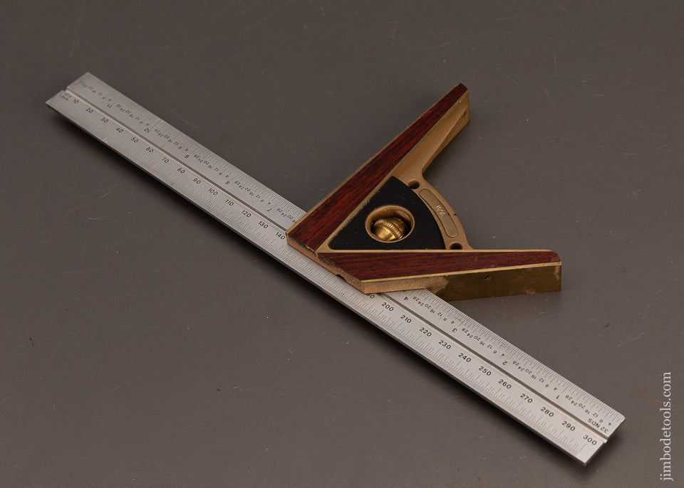 BRIDGE-CITY-TOOL-WORKS-CS-12-Combination-Square-Mint-in-Box-120405