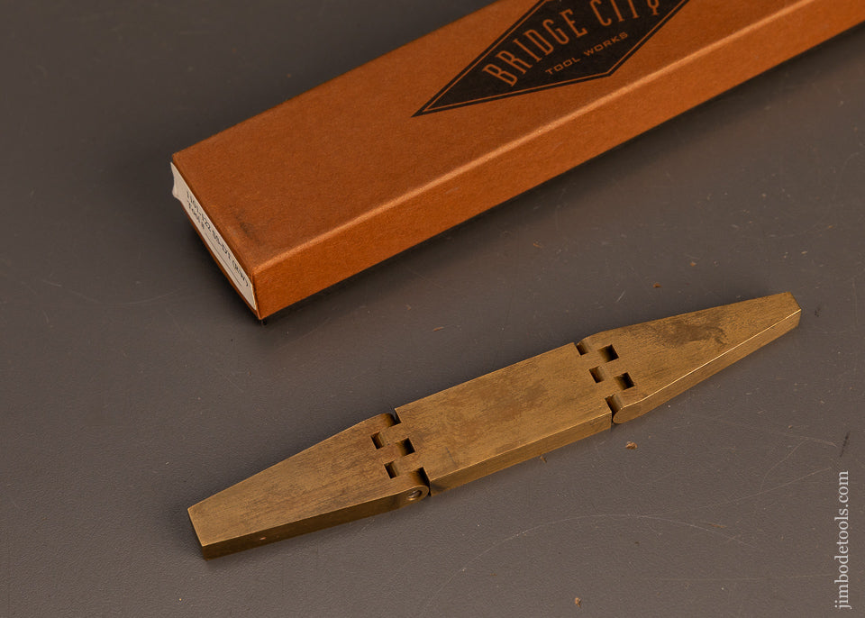 BRIDGE-CITY-TOOL-WORKS-SS-DT-Rosewood-Saddle-Dovetail-Square-Mint-in-Box-120410