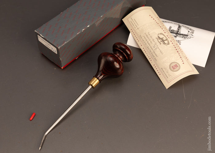BRIDGE-CITY-TOOL-WORKS-SA-3-Rosewood-Scratch-Awl-Mint-in-Box-120417