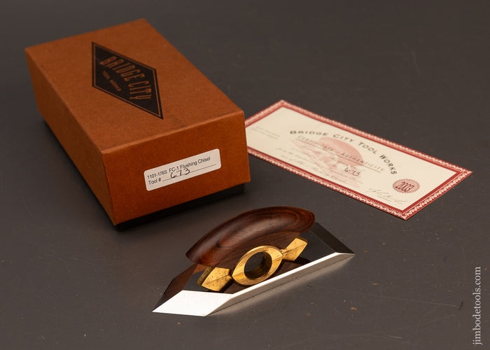BRIDGE-CITY-TOOL-WORKS-FC-1-Flushing-Chisel-Mint-in-Box-120418