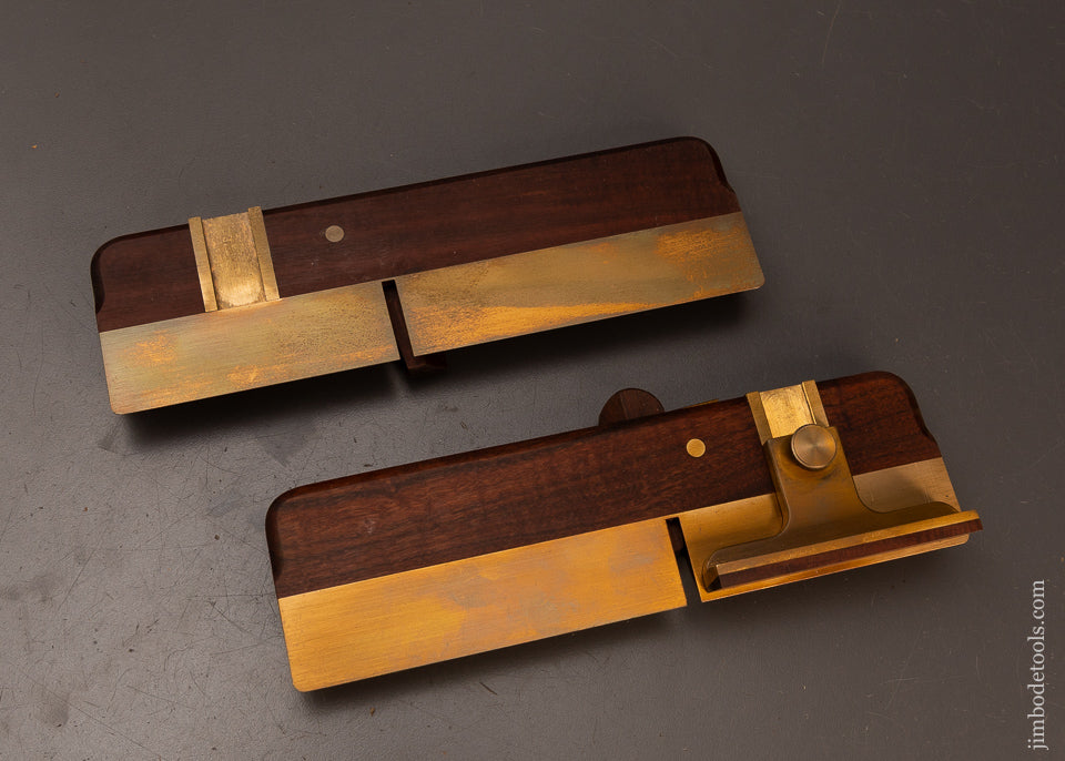 Mint-in-Boxes-H.N.T.-GORDON-Gidgee-Side-Rebate-Planes-with-7:1-Dovetail-Fence-120423