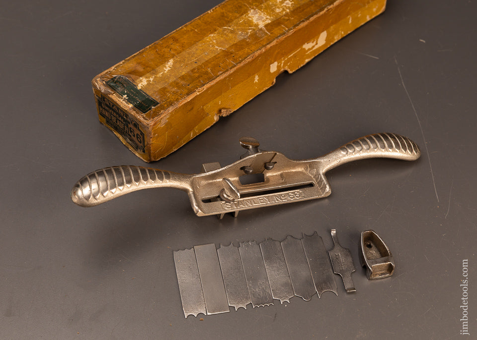 Complete-STANLEY-No.-66-Hand-Beader-Near-Mint-in-Box-120436