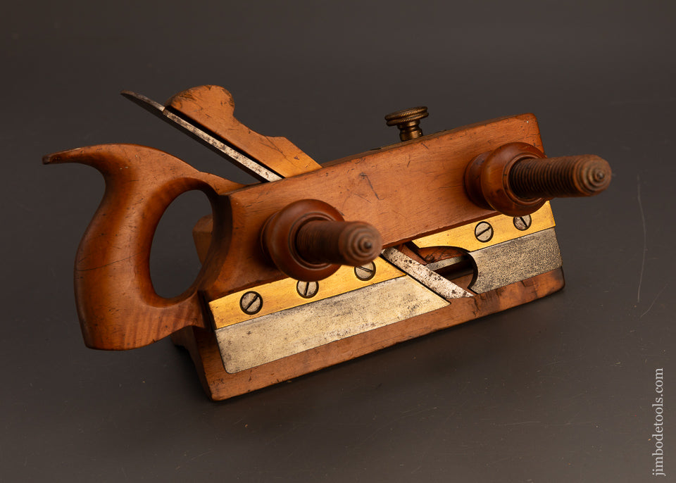 A.-HOWLAND-&-CO.-N.Y.-Tiger-Boxwood-Plow-Plane-120442