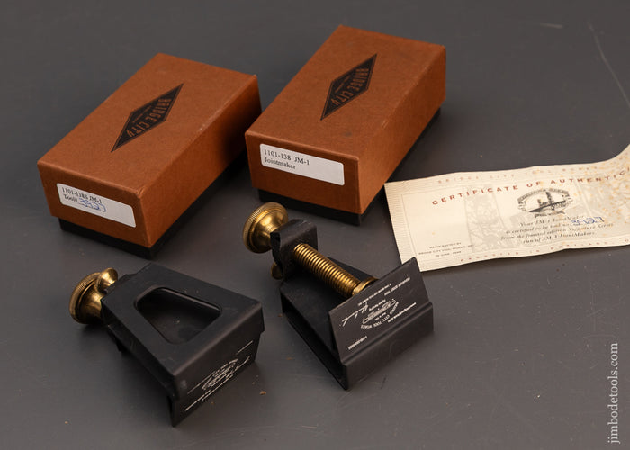 BRIDGE-CITY-TOOL-WORKS-JM-1-Joint-Maker’s-Clamps-Mint-in-Box-120452