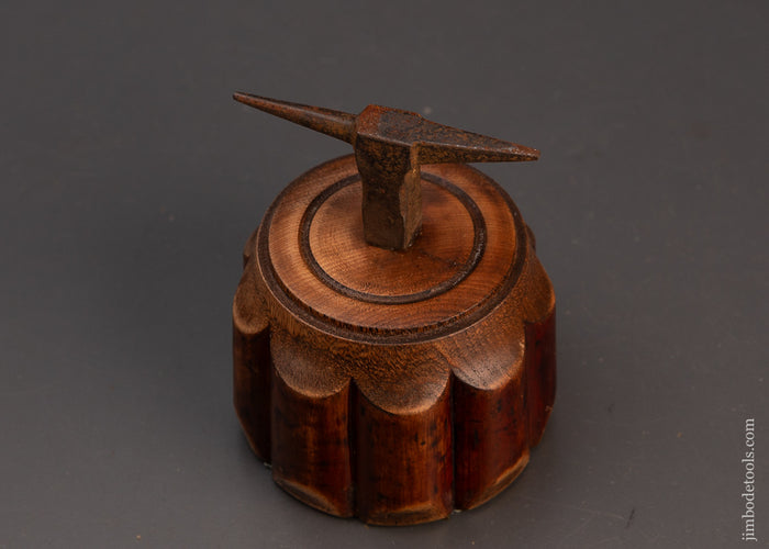 Watch-Maker’s-or-Jeweler’s-Anvil-on-Fancy-Stump-120453