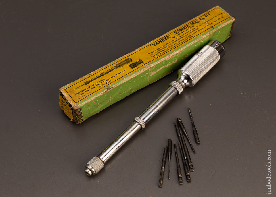 STANLEY-YANKEE-No.-41-Automatic-Drill-Mint-in-Box-120465