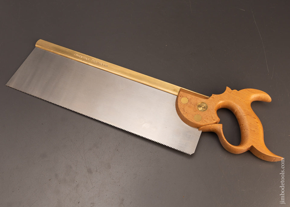 Stunning-Birdseye-Brass-Back-Tenon-Saw-by-MEDALLION-TOOL-WORKS-120478