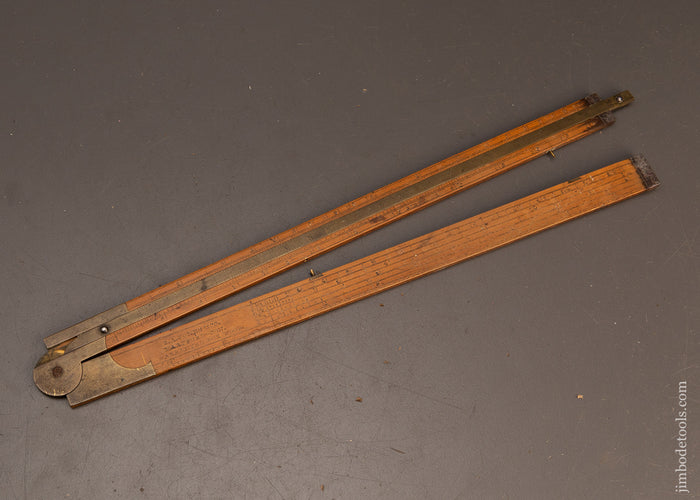 Early-&-Rare-S.A.-JONES-&-CO.-Hartford-CON.-Boxwood-Rule-120499