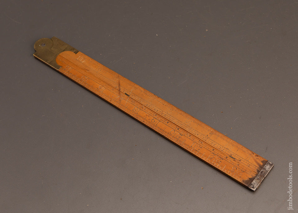 Early-&-Rare-S.A.-JONES-&-CO.-Hartford-CON.-Boxwood-Rule-120499