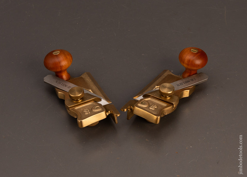 Mint-Pair-LIE-NIELSEN-No.-98-&-99-Right-&-Left-Side-Rabbet-Planes-120501